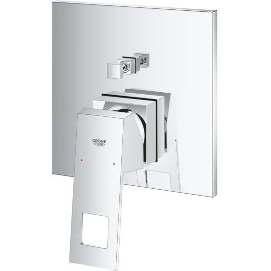 Встраиваемый смеситель для душа и ванны GROHE Eurocube 24062000 хром