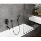 Излив HANSGROHE Vernis Blend 71420670 для ванны, чёрный