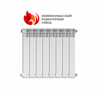 Радиатор алюминиевый НРЗ Оптима 500/100  8 секций