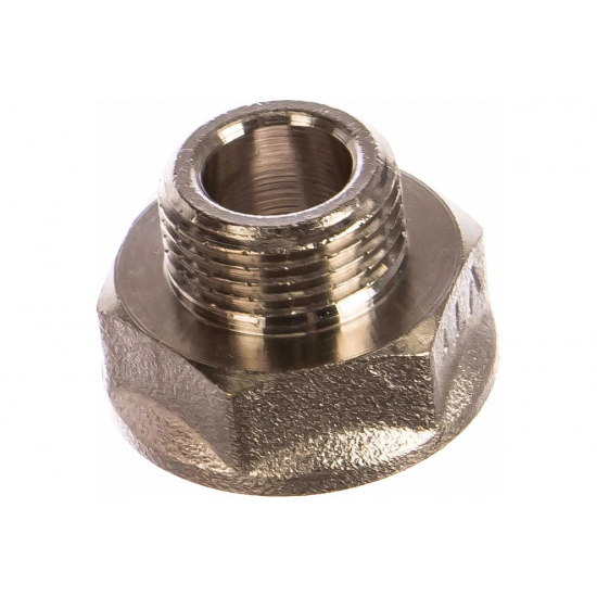 Переходник резьбовой VALTEC 1/2" х 3/8" латунный 15-10 мм VTr.592.N.0403