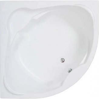 Акриловая ванна BAS Хатива 145x145 см, угловая, с каркасом, четверть круга