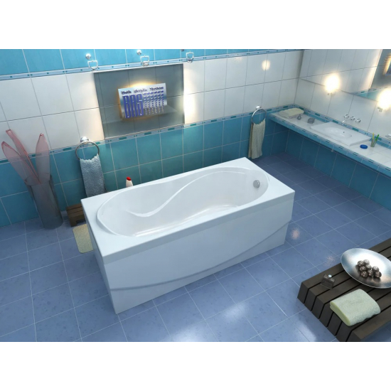 Акриловая ванна BAS Ямайка 180x80 см, с каркасом