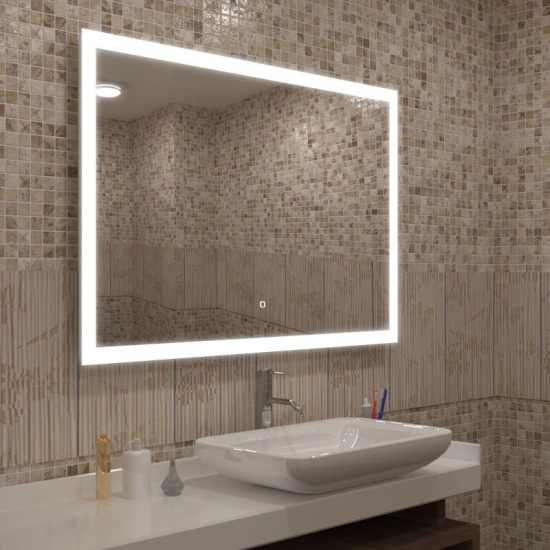 Зеркало MIXLINE Ливия 120x80 с LED подсветкой