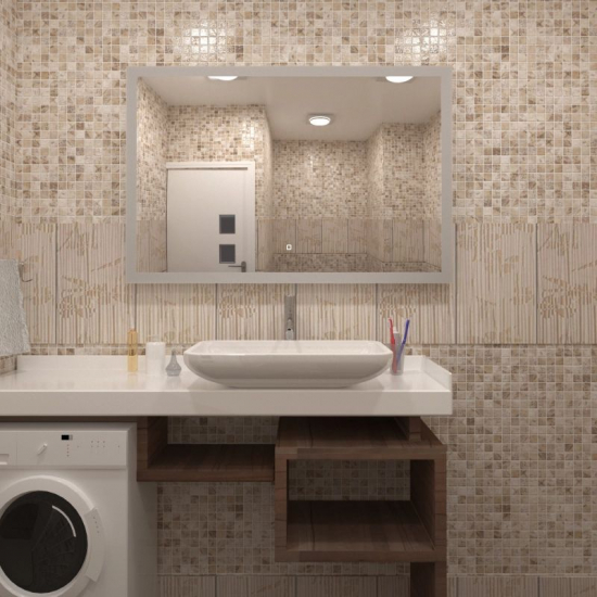 Зеркало MIXLINE Ливия 120x80 с LED подсветкой