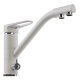 Смеситель для кухни MIXLINE ML-GS05 (341) с подключением к фильтру, ультра-белый