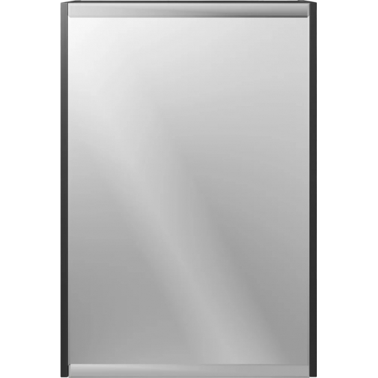 Зеркало-шкаф STWORKI Кронборг 55 см , навесной , в стиле лофт , черная , левый , прямоугольный