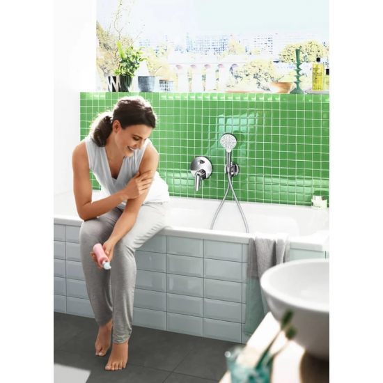 Встраиваемый смеситель для душа и ванны HANSGROHE Novus 71046000 хром