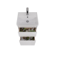 Тумба для комплекта LEMARK Combi 45, 2 ящика, белый глянец, под раковину Neon 45
