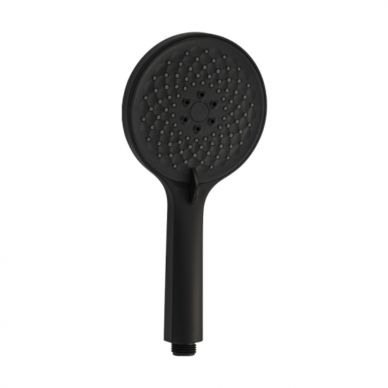 Лейка для душа GFMARK 6084 чёрная матовая, 3 режима