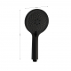 Лейка для душа GFMARK 6084 чёрная матовая, 3 режима