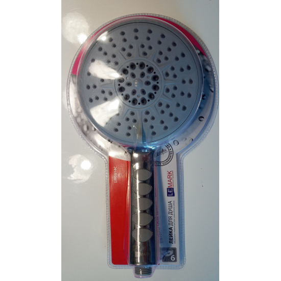 Лейка для душа LEMARK LM0814C хром, 6 режимов