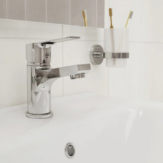 Смеситель для раковины MILARDO Helic HELSB00M01 хром