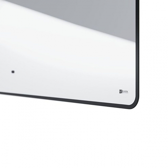 Зеркало LEMARK Mioblack 900x800 с LED подсветкой, подогрев