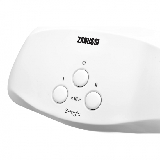 Проточный водонагреватель ZANUSSI 3-logic 5,5 T  кран