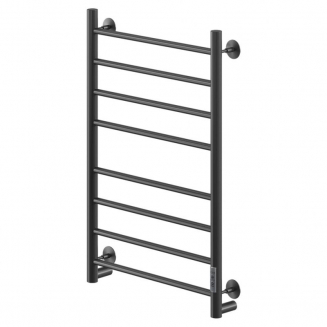 Полотенцесушитель электрический MIXLINE Vega 80x50 318 Вт, чёрный