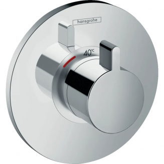 Термостатический смеситель встраиваемый HANSGROHE Ecostat S Highflow 15756000 для душа, хром