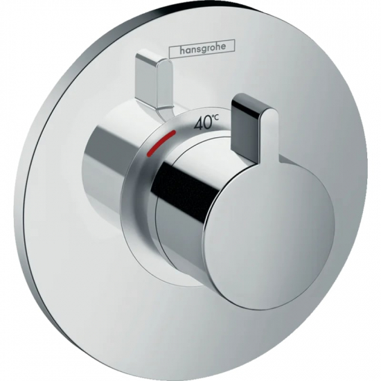 Термостатический смеситель встраиваемый HANSGROHE Ecostat S Highflow 15756000 для душа, хром