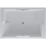 Акриловая ванна АКВАТЕК Дорадо DOR190-0000002 190x130 с каркасом, и фронтальным экраном 