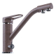 Смеситель для кухни MIXLINE ML-GS05 (307) с подключением к фильтру, терракотовый