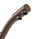 Смеситель для кухни MIXLINE ML-GS05 (307) с подключением к фильтру, терракотовый