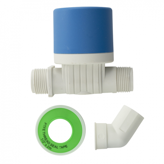 Поплавок клапан для ёмкости МАК WLC-IH 0055 резьба 3/4" пластиковый