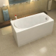 Акриловая ванна BAS Лима стандарт 130x70 см, с ножками