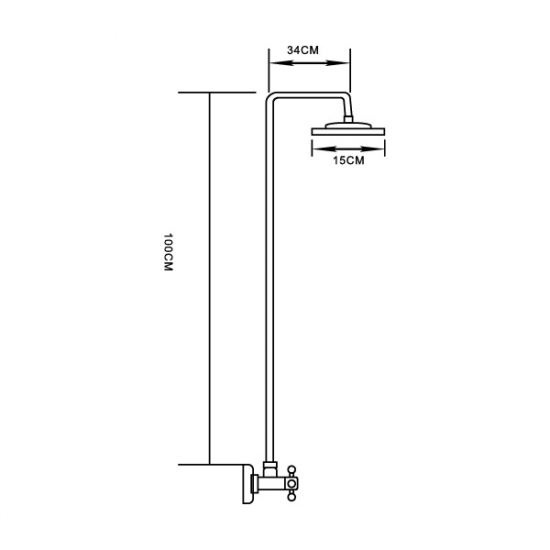 Душевая стойка MIXLINE ML2408