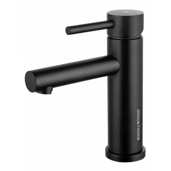 Смеситель для раковины WONZON & WOGHAND WW-H9089-MB чёрный матовый