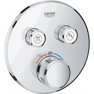 Термостатический смеситель встраиваемый GROHE Grohtherm SmartControl 29119000 для душа