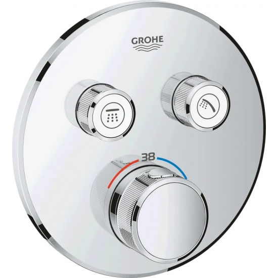 Термостатический смеситель встраиваемый GROHE Grohtherm SmartControl 29119000 для душа