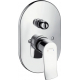 Встраиваемый смеситель для душа и ванны HANSGROHE Metris 31484000, С ВНУТРЕННЕЙ ЧАСТЬЮ, хром