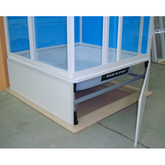 Экран для душевого поддона БЕЗ БРЕНДА 90x90x25