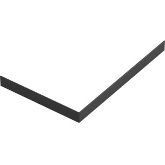 Экран для поддона BAS ESSENTIA/FLOW/STELLA 120x90 чёрный