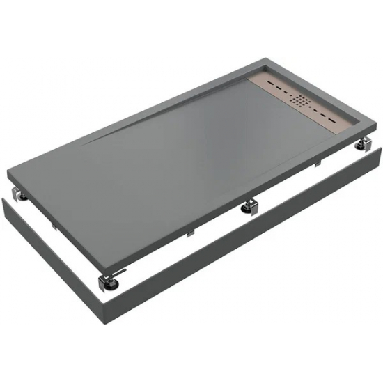 Экран для поддона BAS ESSENTIA/FLOW/STELLA 120x90 серый