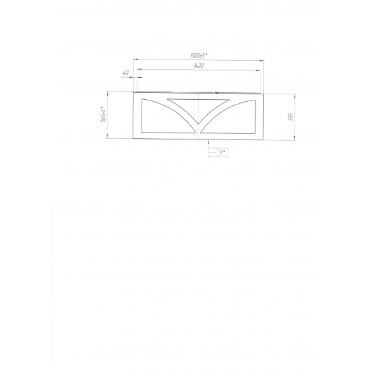 Экран для ванны фронтальный 1МАРКА Elegance,Classic,Modern 150
