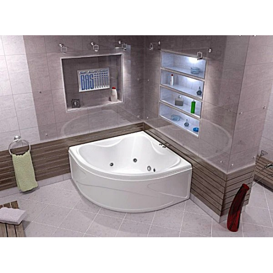 Экран для ванны фронтальный BAS Риола 135 см