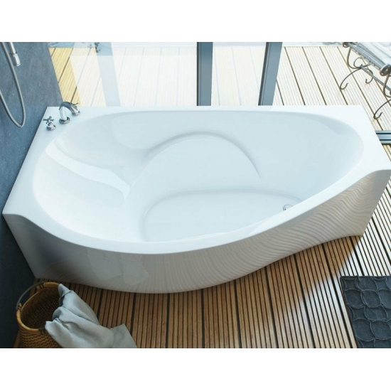 Экран для ванны фронтальный ЭСТЕТ Грация 170x94 L левый