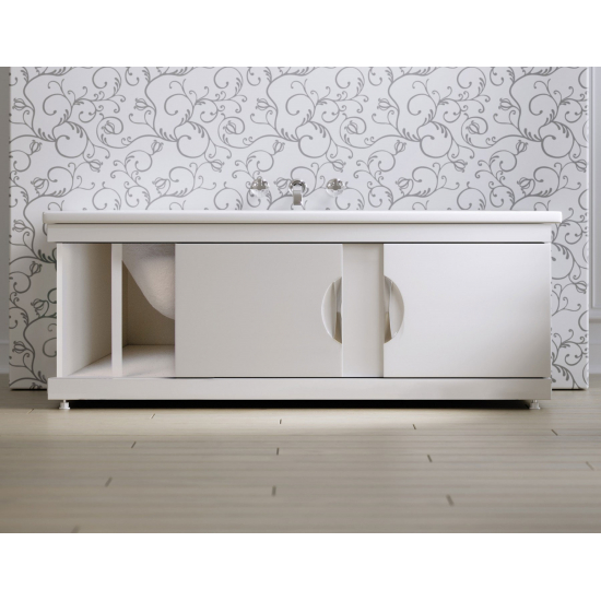 Экран для ванны фронтальный МДФ ALAVANN Monako Still 150 купе белый