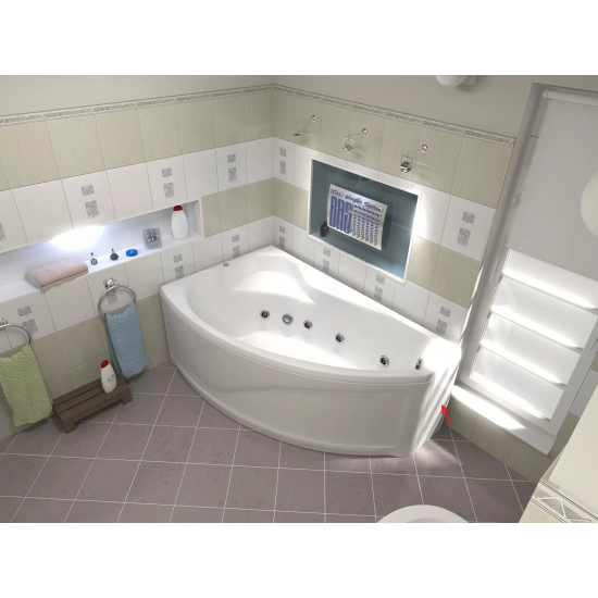 Экран для ванны торцевой BAS Николь 37 L/R