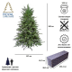 Ёлка искусственная Royal Christmas Auckland Premium PVC/PE - 240 см