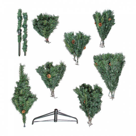 Ёлка искусственная Royal Christmas Detroit Premium PVC - 180 см