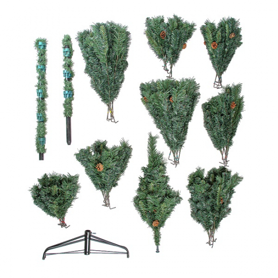 Ёлка искусственная Royal Christmas Detroit Premium PVC - 210 см