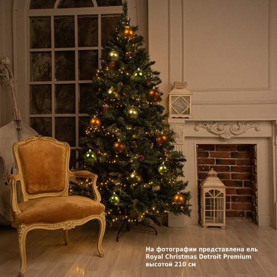 Ёлка искусственная Royal Christmas Detroit Premium PVC - 210 см