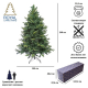 Ёлка искусственная Royal Christmas Idaho Premium PVC/PE 240см