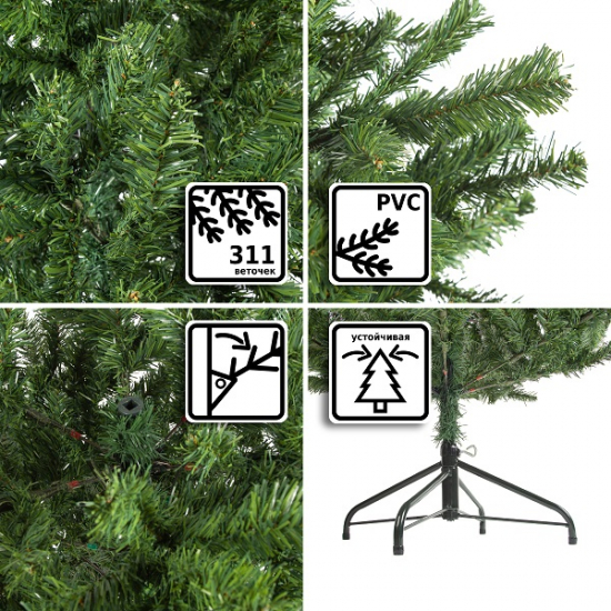 Ёлка искусственная Royal Christmas Standard Promo PVC 150см