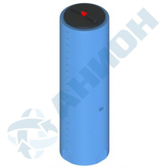 Ёмкость АНИОН 410_1ВФК2 объем 405 литров с дыхательным клапаном синяя