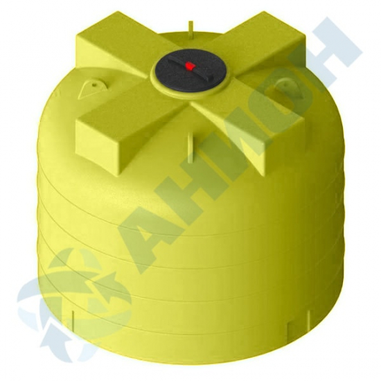 Ёмкость AНИОН 4500КАС_ВФК2 объем 4500 литров со съёмной крышкой жёлтая