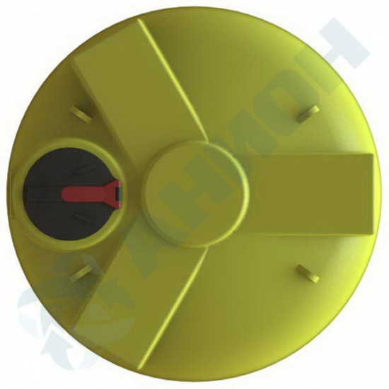 Ёмкость AНИОН 5000УВФК3 объем 5100 литров с усиленной стенкой жёлтая