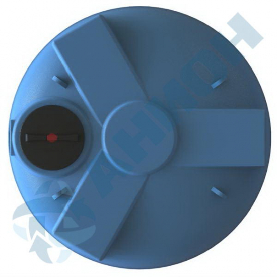 Ёмкость AНИОН 5000ВФК2 объем 5100 литров с дыхательным клапаном синяя