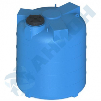 Ёмкость AНИОН 5000ВРК2 объем 5100 литров с дыхательным клапаном синяя
